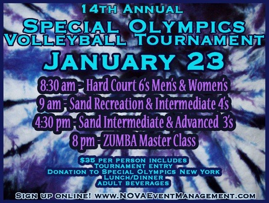 14th Annual Special Olympics Volleyball Tournament 1-23-16 (Sat)