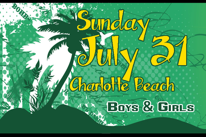 Jr's @ Charlotte Beach 2's 7-31-16 (Sun)