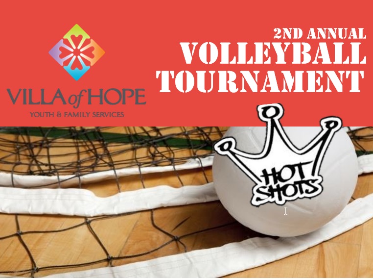 2nd Annual Volleyball Tournament to Benefit VILLA of HOPE 9-28-19 (Sat)